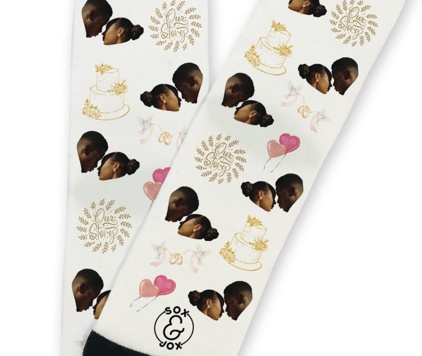 Bridal Couple (Wedding) Socks