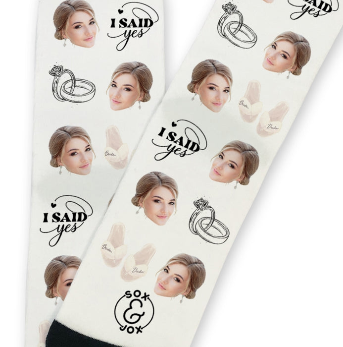 Bride (I Said Yes) Socks
