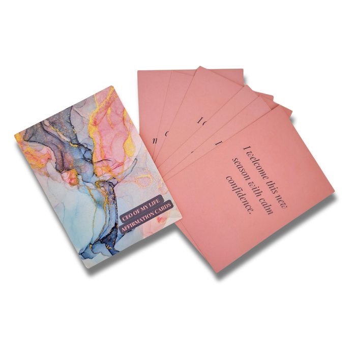I am the CEO of my Life, Affirmation Cards