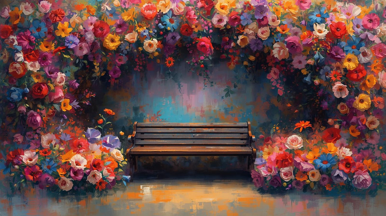 Floral Bench Cushion Collection