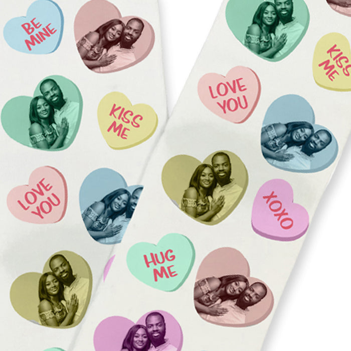 Candy Heart Socks