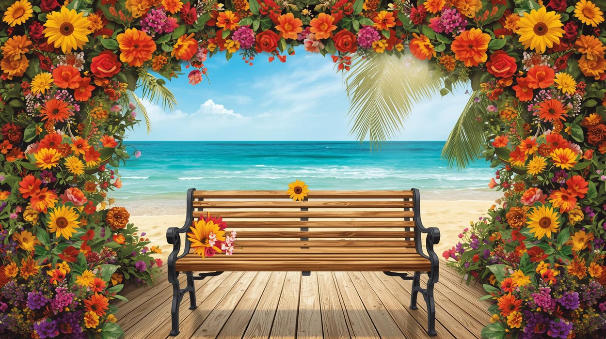 Floral Bench Cushion Collection