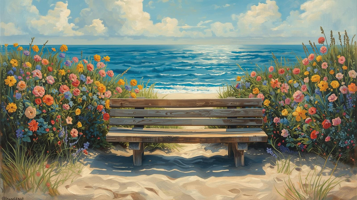 Floral Bench Cushion Collection