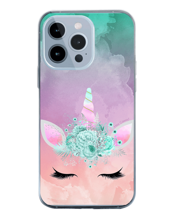 Hey Casey! Candy Floss Unicorn Phone Case for iPhone Samsung Huawei