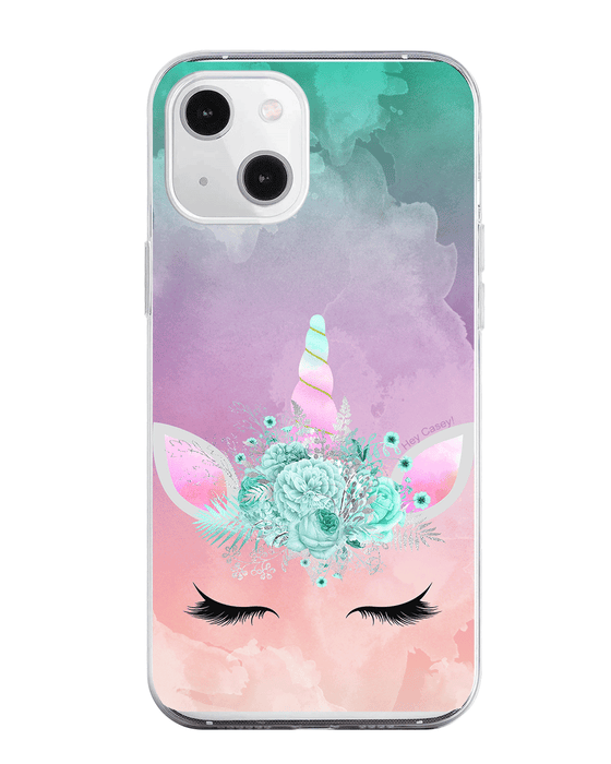 Hey Casey! Candy Floss Unicorn Phone Case for iPhone Samsung Huawei