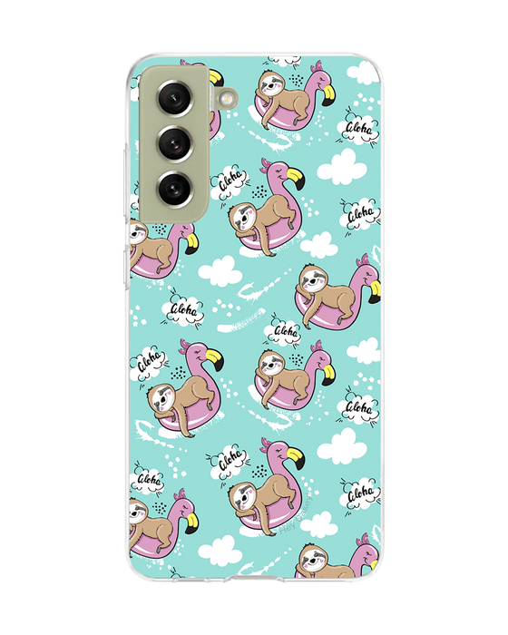 Hey Casey! Aloha Sloth Phone Case for iPhone Samsung Huawei