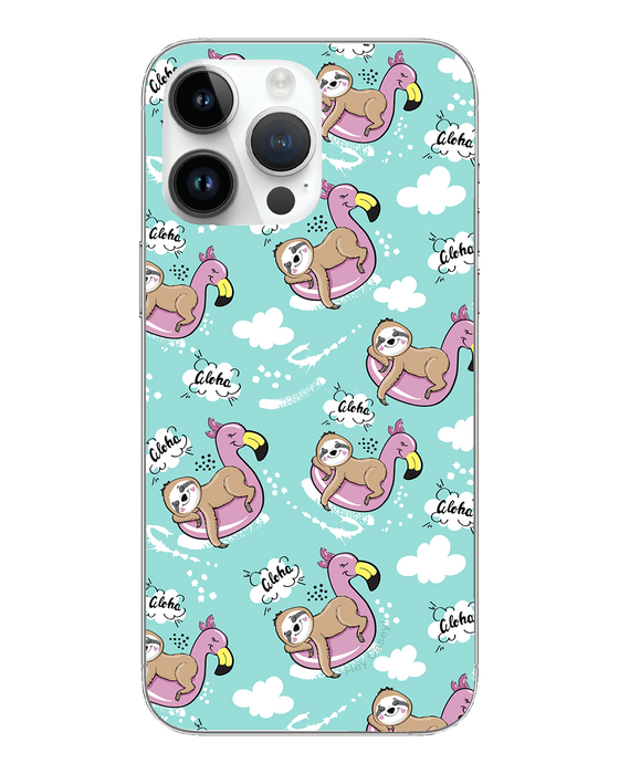 Hey Casey! Aloha Sloth Phone Case for iPhone Samsung Huawei