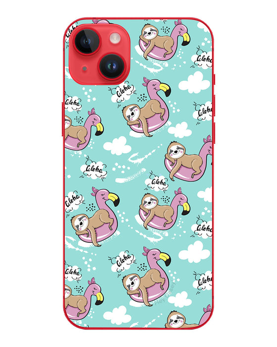 Hey Casey! Aloha Sloth Phone Case for iPhone Samsung Huawei