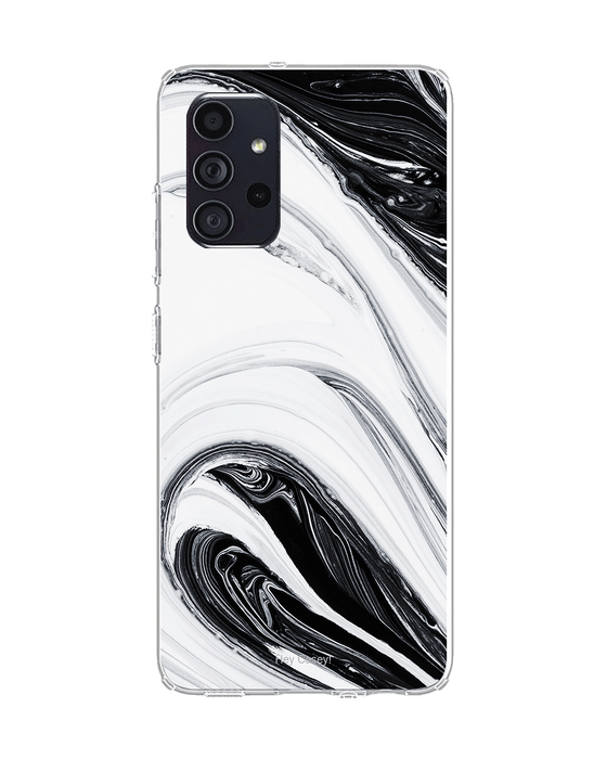 Hey Casey! Black Swirl Phone Case for iPhone Samsung Huawei