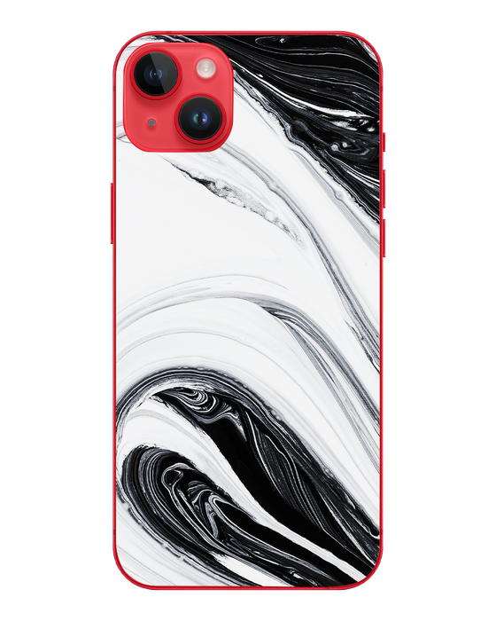 Hey Casey! Black Swirl Phone Case for iPhone Samsung Huawei