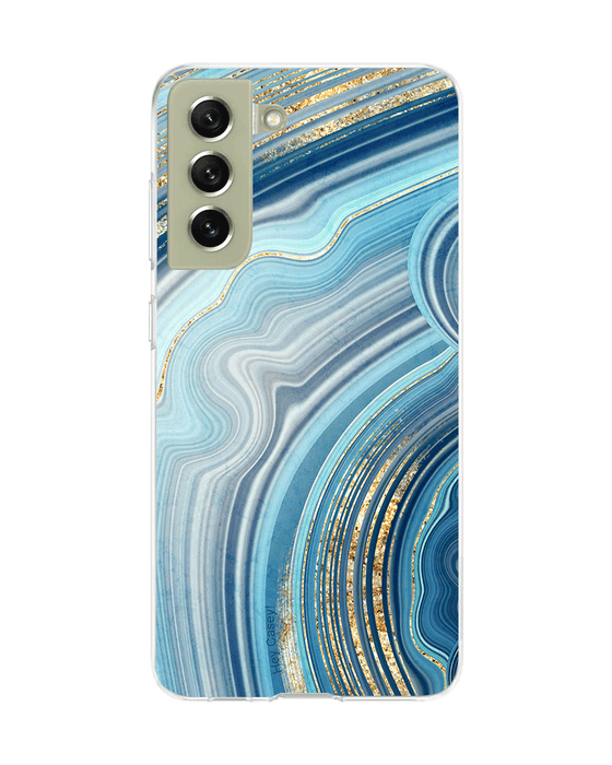 Hey Casey! Blue Agate Phone Case for iPhone Samsung Huawei