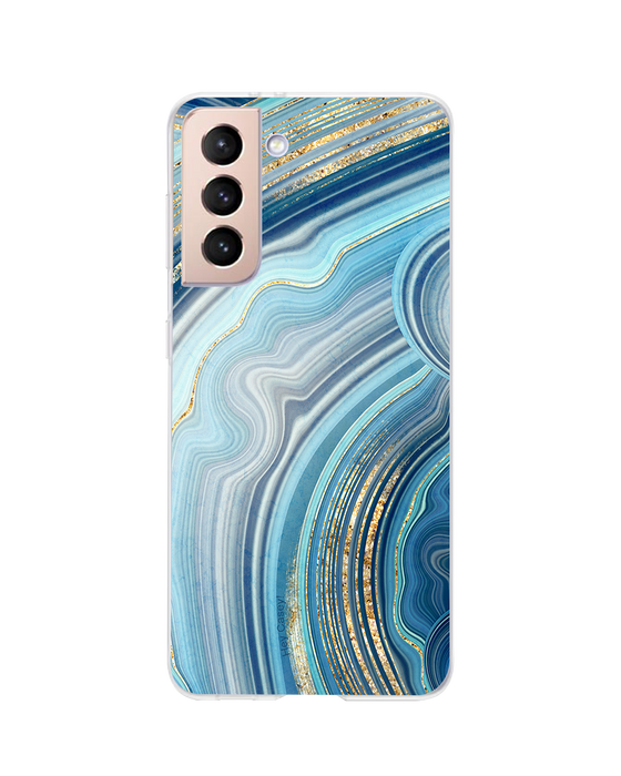 Hey Casey! Blue Agate Phone Case for iPhone Samsung Huawei
