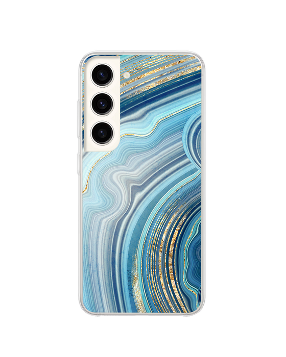 Hey Casey! Blue Agate Phone Case for iPhone Samsung Huawei