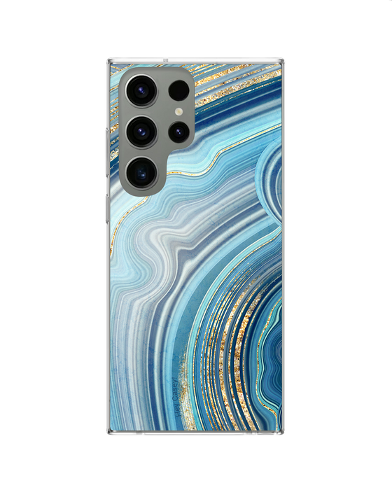 Hey Casey! Blue Agate Phone Case for iPhone Samsung Huawei