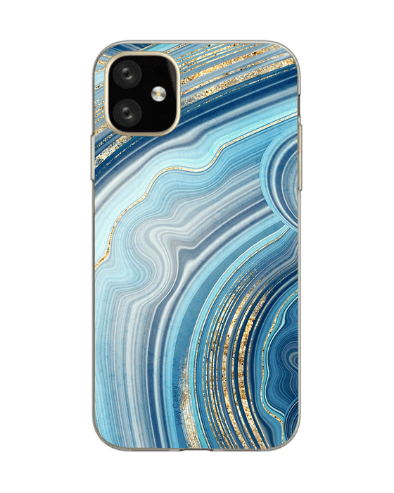 Hey Casey! Blue Agate Phone Case for iPhone Samsung Huawei