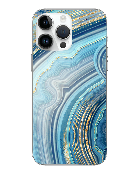 Hey Casey! Blue Agate Phone Case for iPhone Samsung Huawei
