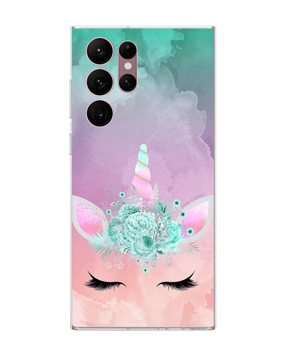 Hey Casey! Candy Floss Unicorn Phone Case for iPhone Samsung Huawei