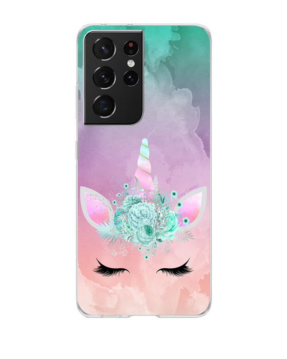Hey Casey! Candy Floss Unicorn Phone Case for iPhone Samsung Huawei