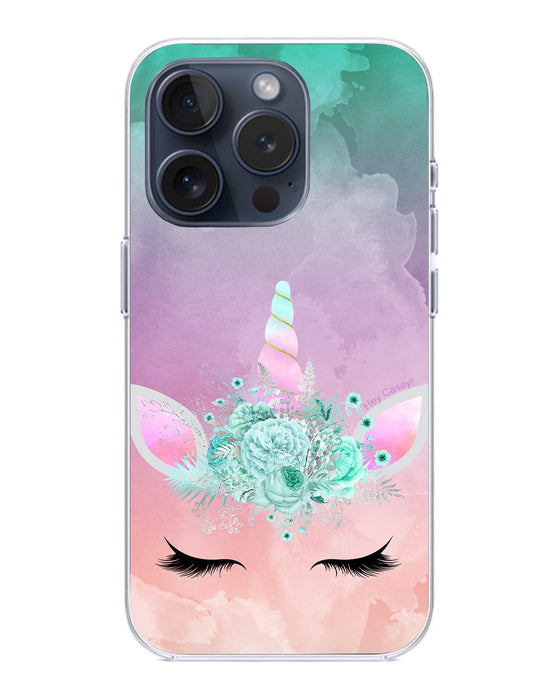 Hey Casey! Candy Floss Unicorn Phone Case for iPhone Samsung Huawei