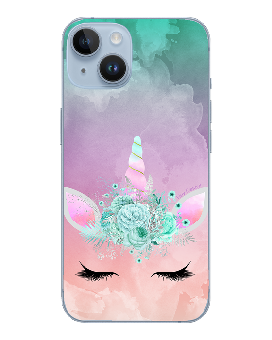 Hey Casey! Candy Floss Unicorn Phone Case for iPhone Samsung Huawei