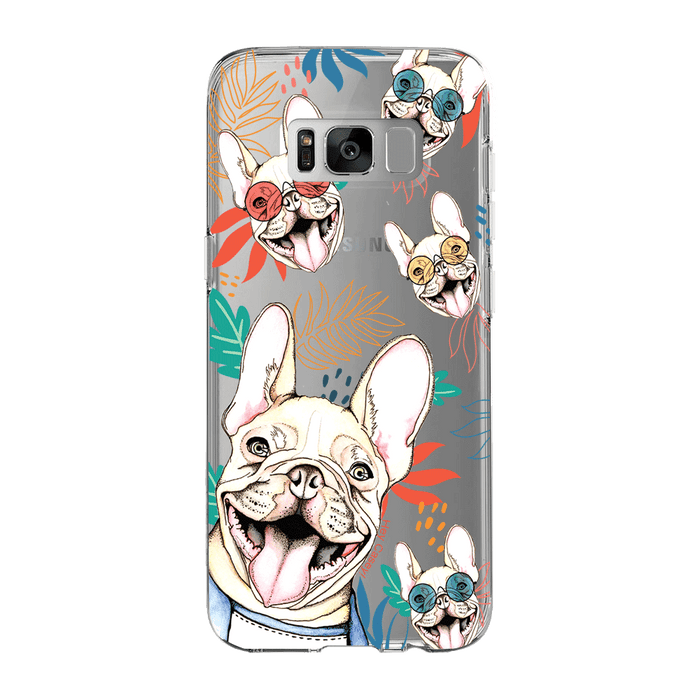 Hey Casey! Cool Frenchie Phone Case for iPhone Samsung Huawei