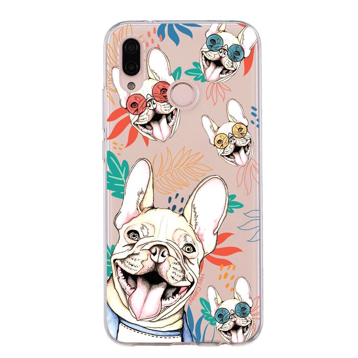 Hey Casey! Cool Frenchie Phone Case for iPhone Samsung Huawei