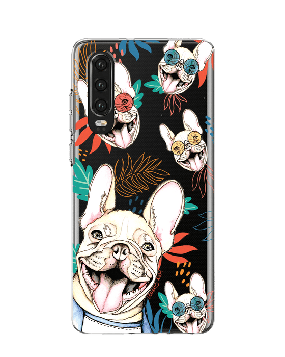 Hey Casey! Cool Frenchie Phone Case for iPhone Samsung Huawei