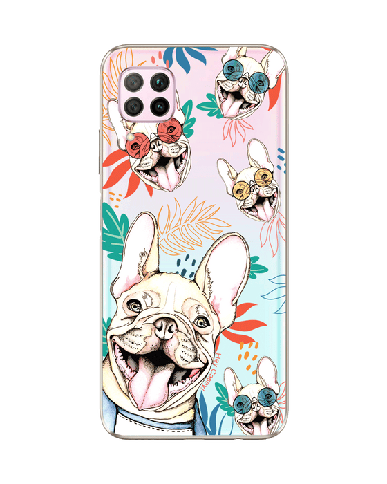Hey Casey! Cool Frenchie Phone Case for iPhone Samsung Huawei