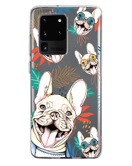 Hey Casey! Cool Frenchie Phone Case for iPhone Samsung Huawei
