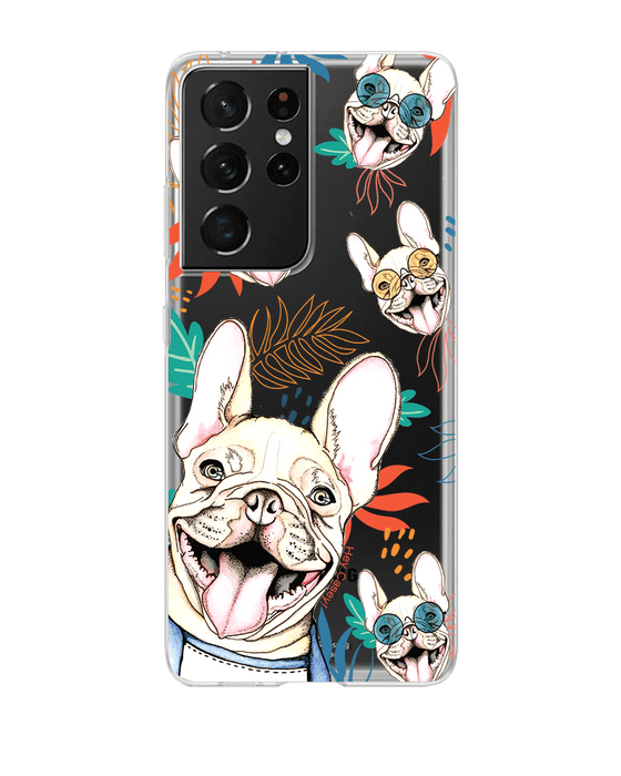 Hey Casey! Cool Frenchie Phone Case for iPhone Samsung Huawei