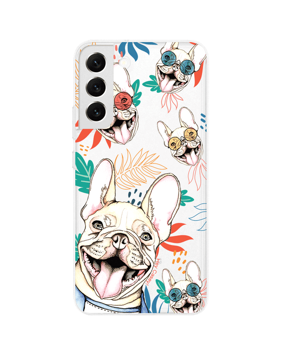 Hey Casey! Cool Frenchie Phone Case for iPhone Samsung Huawei