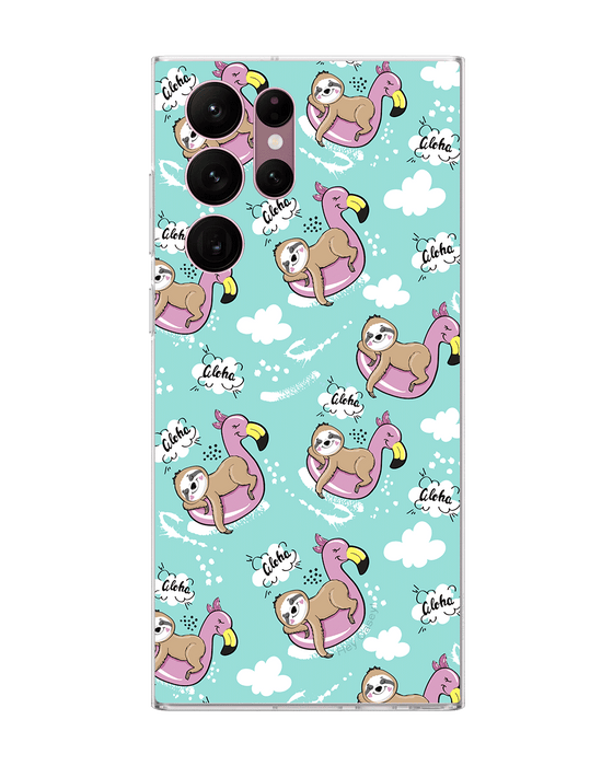 Hey Casey! Aloha Sloth Phone Case for iPhone Samsung Huawei