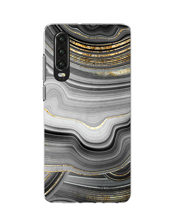Hey Casey! Black Agate Phone Case for iPhone Samsung Huawei