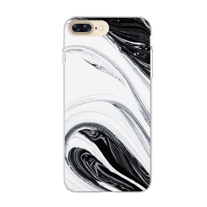 Hey Casey! Black Swirl Phone Case for iPhone Samsung Huawei