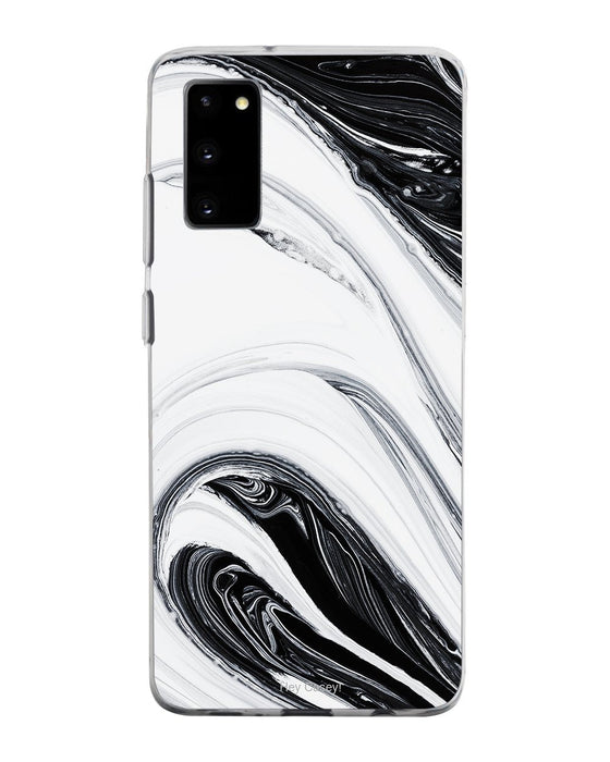 Hey Casey! Black Swirl Phone Case for iPhone Samsung Huawei