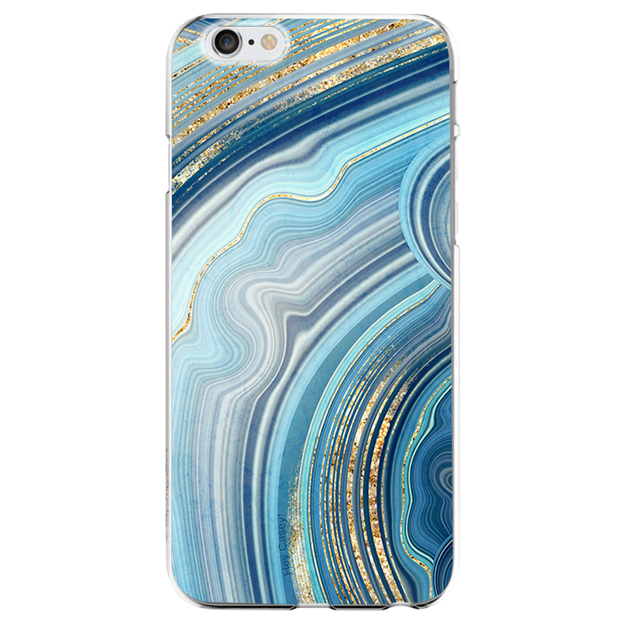 Hey Casey! Blue Agate Phone Case for iPhone Samsung Huawei