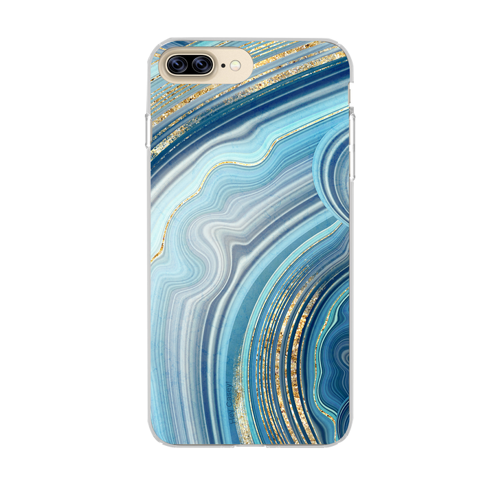 Hey Casey! Blue Agate Phone Case for iPhone Samsung Huawei