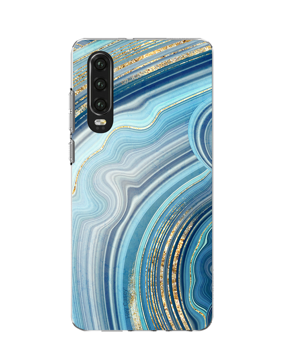 Hey Casey! Blue Agate Phone Case for iPhone Samsung Huawei