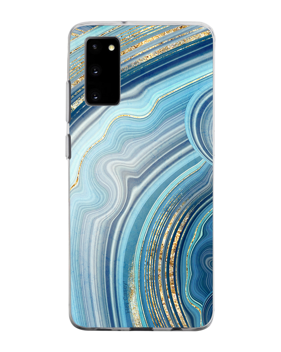 Hey Casey! Blue Agate Phone Case for iPhone Samsung Huawei
