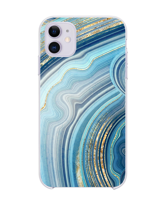 Hey Casey! Blue Agate Phone Case for iPhone Samsung Huawei