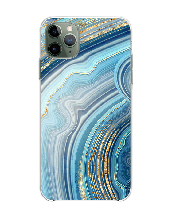 Hey Casey! Blue Agate Phone Case for iPhone Samsung Huawei
