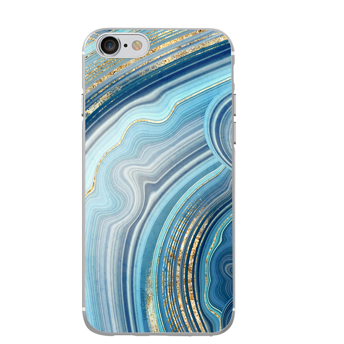 Hey Casey! Blue Agate Phone Case for iPhone Samsung Huawei
