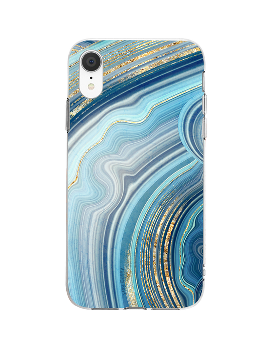 Hey Casey! Blue Agate Phone Case for iPhone Samsung Huawei