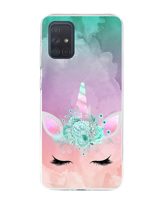 Hey Casey! Candy Floss Unicorn Phone Case for iPhone Samsung Huawei
