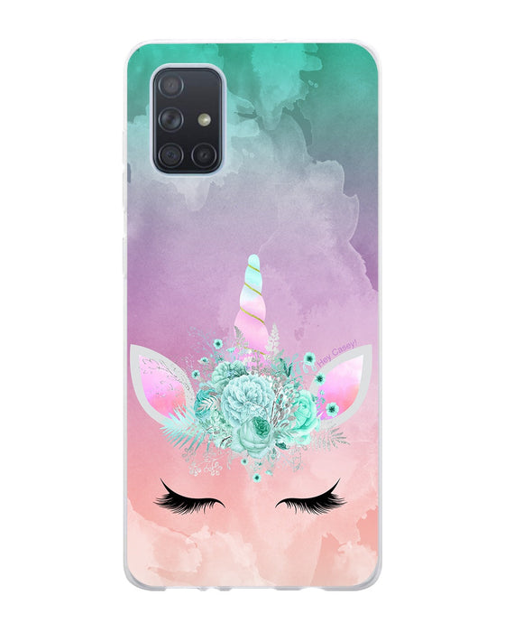 Hey Casey! Candy Floss Unicorn Phone Case for iPhone Samsung Huawei