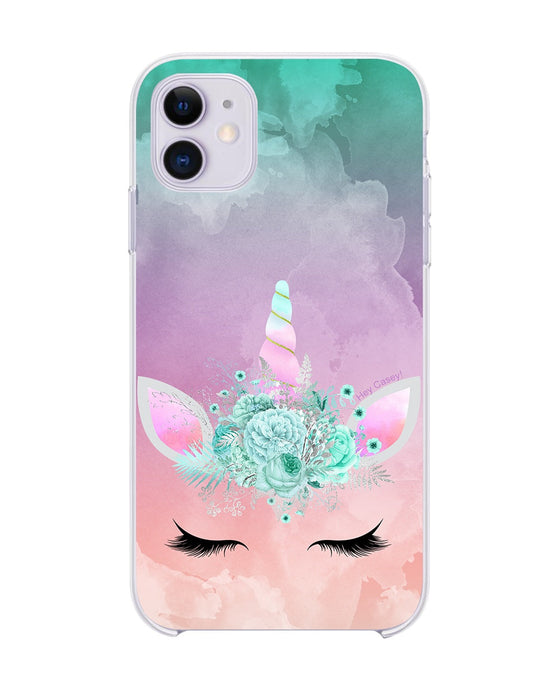 Hey Casey! Candy Floss Unicorn Phone Case for iPhone Samsung Huawei