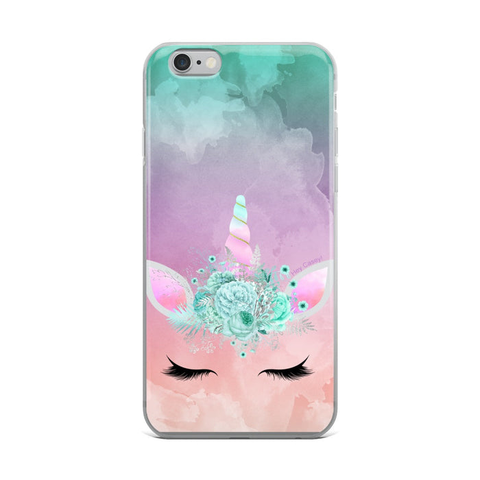 Hey Casey! Candy Floss Unicorn Phone Case for iPhone Samsung Huawei