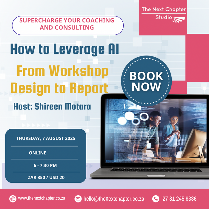 How to Leverage AI to Supercharge Your Coaching and Consulting Business - Tuesday, 8 July 2025, 6 - 7:30 pm - Online