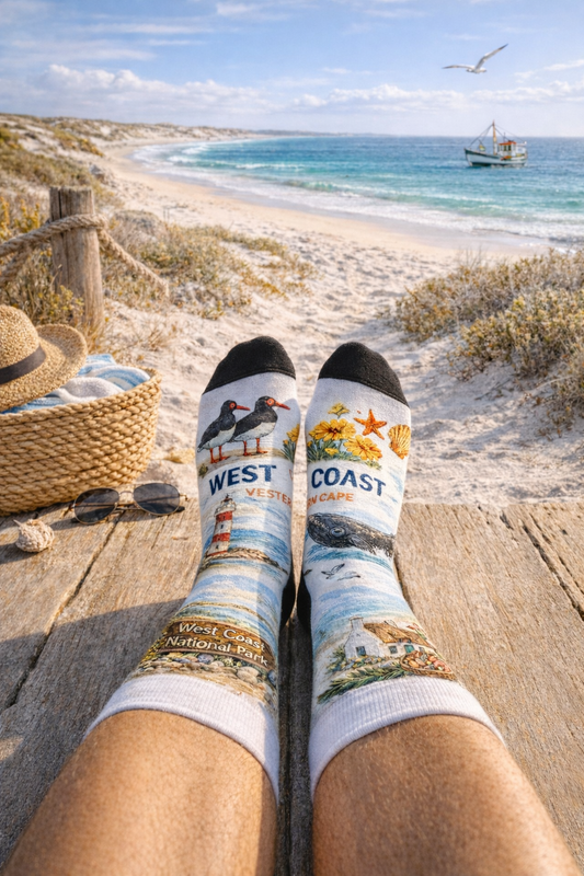 West Coast Collection Socks | One Size Fits All | Made on the West Coast, South Africa