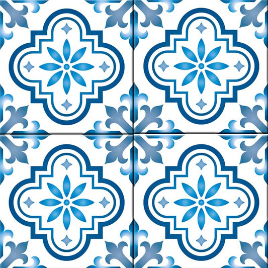 Tilevera Monaco Blue Vinyl Decals